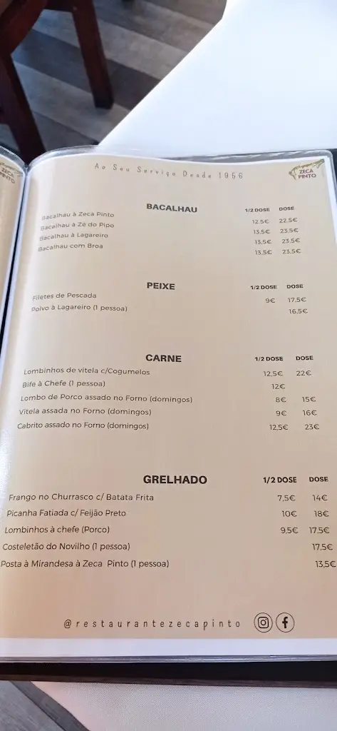 Menu_Restaurante Zeca Pinto - Prato do dia_Caldas de Vizela_immagine_3