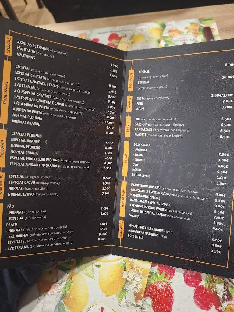 Menu_Casa das Francesinhas do Pingarelho_Caldas de Vizela_image_3