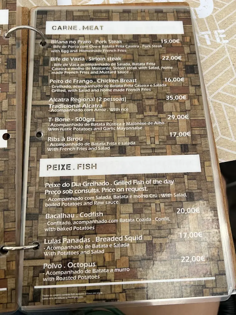 Menu_Birou Bar_Angra do Heroísmo_immagine_1