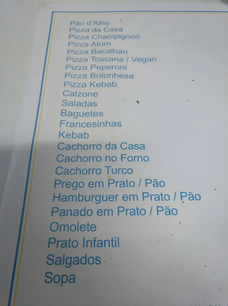 Menu_Pizzaria das Termas, Sociedade Unipessoal Lda._Caldas de Vizela_imagen_3