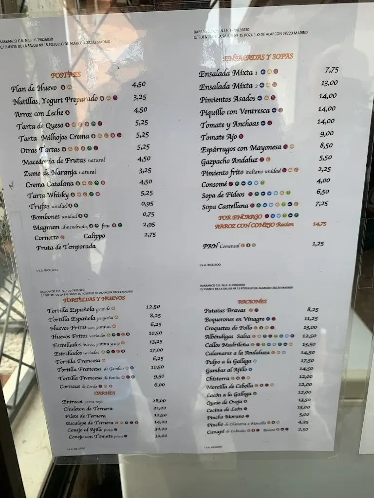 Menü_Adega Regional Poeira_Gandra_Bild_1