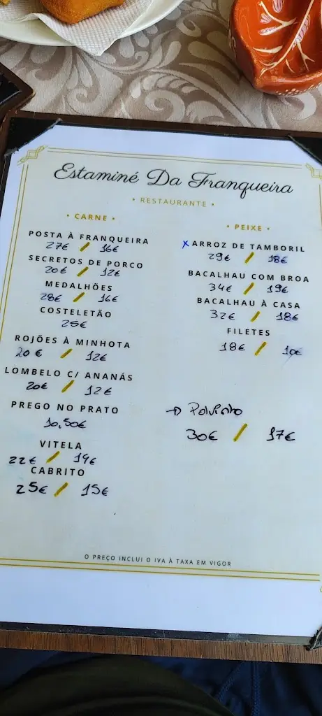 Menu_Estaminé da Franqueira_Macieira de Rates_immagine_1