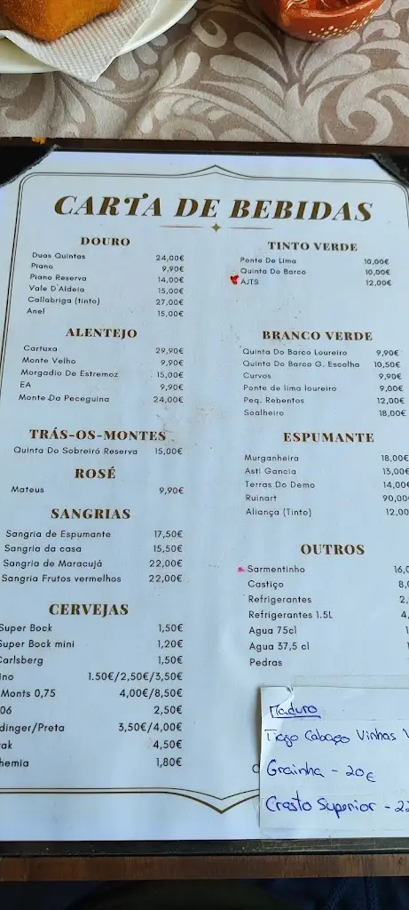 Menu_Estaminé da Franqueira_Macieira de Rates_immagine_2