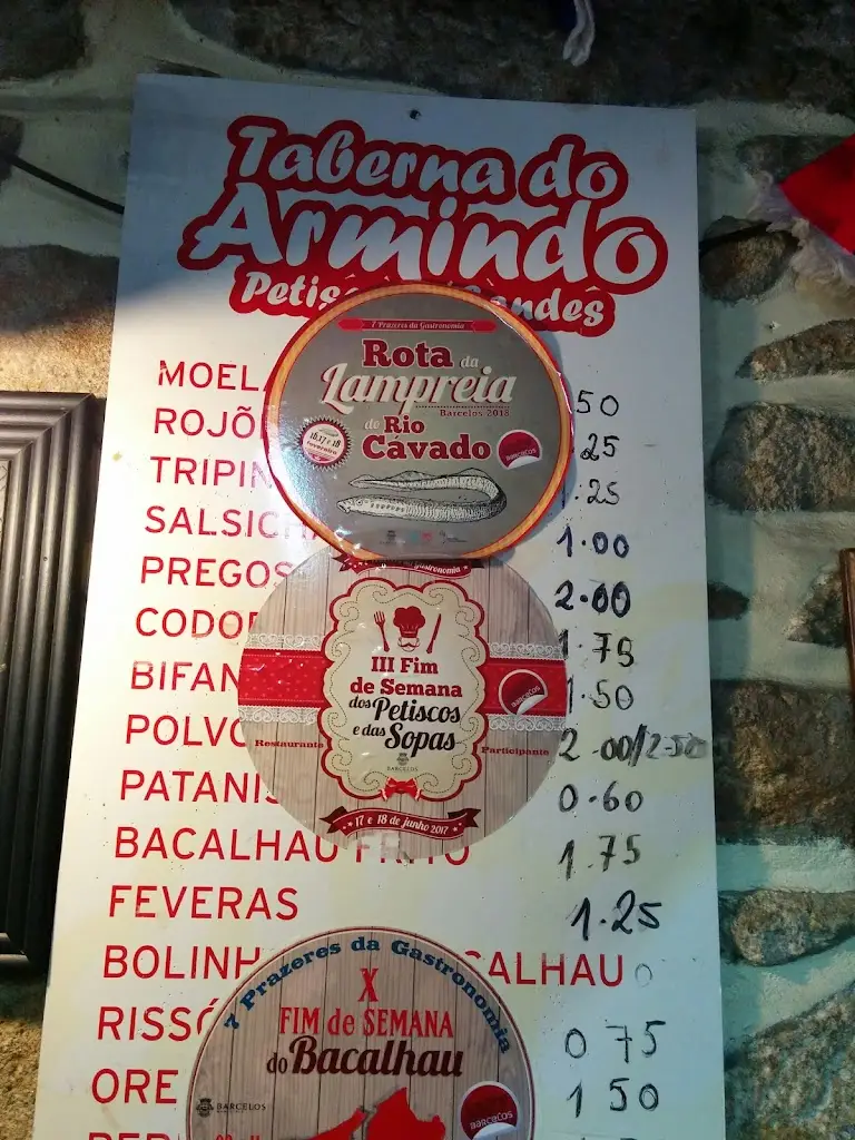 Menu_Taberna do Armindo_Macieira de Rates_immagine_2