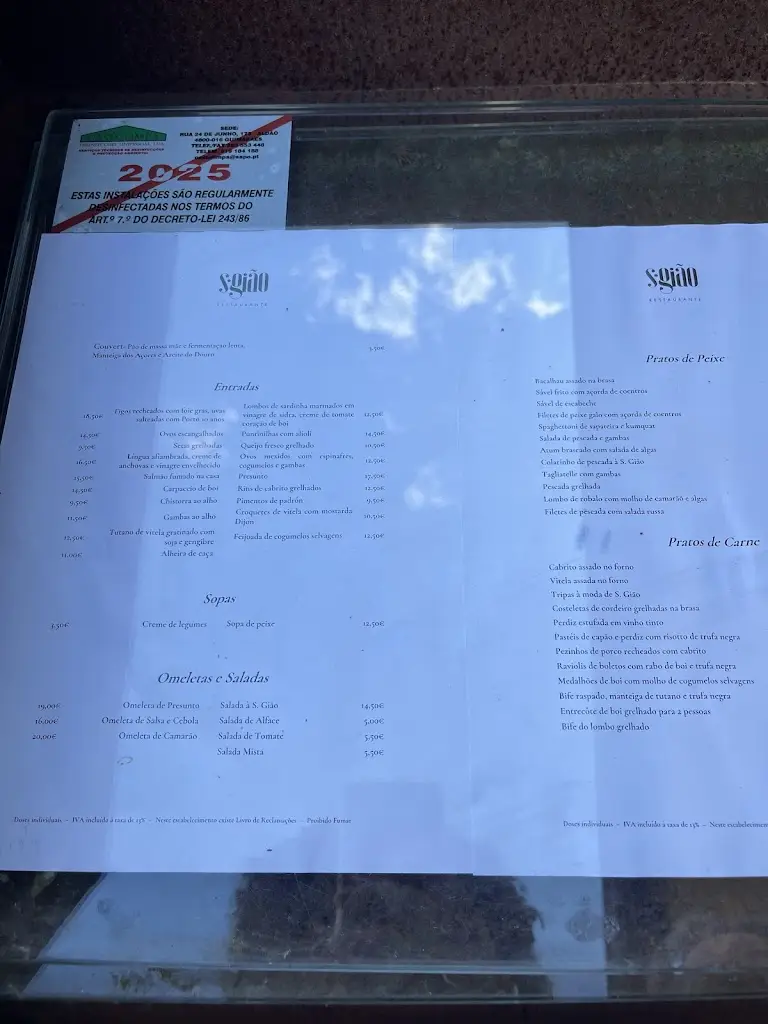 Menu_S. Gião_Moreira de Conegos_immagine_4