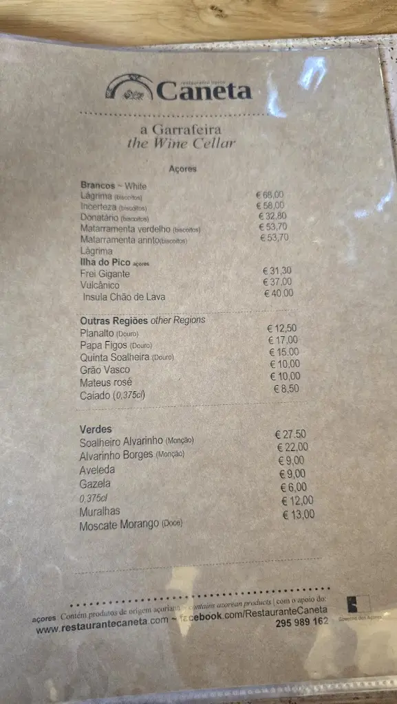 Menu_Caneta_Angra do Heroísmo_immagine_3