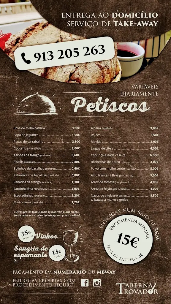 Menu_Taberna Trovador_Guimarães_image_1
