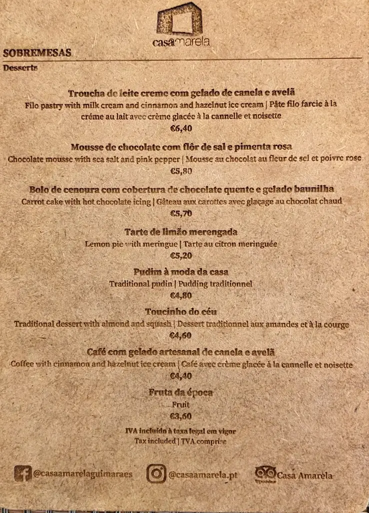 Menu_CASA AMARELA_Guimarães_immagine_2