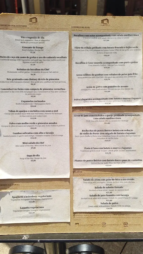 Menu_CASA AMARELA_Guimarães_immagine_3