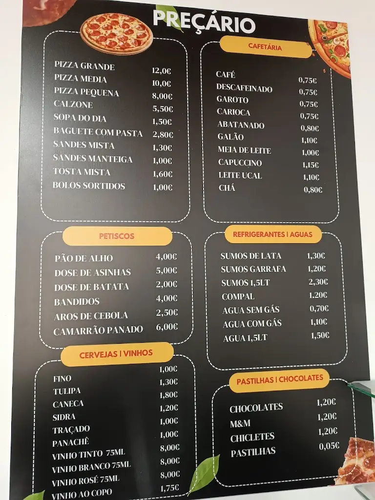 Menu_Sisters Pizzaria Feteiras_Feteira_immagine_2