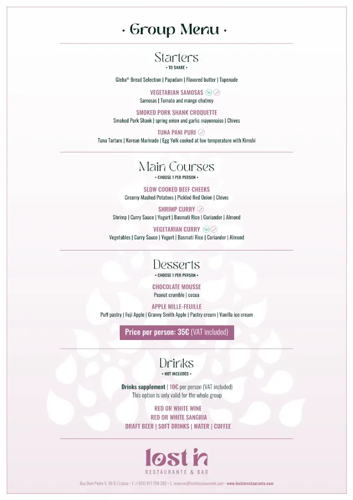 Menu_Lost In_Real_immagine_4