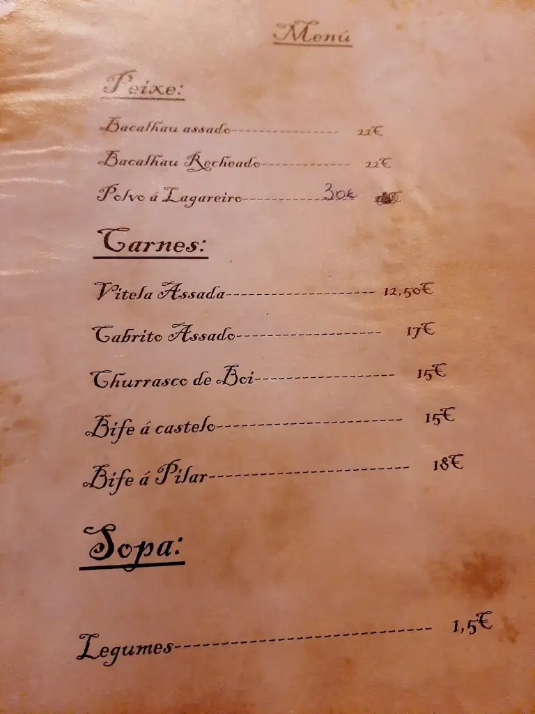 Menu_O Castelo_Póvoa de Lanhoso_imagen_1