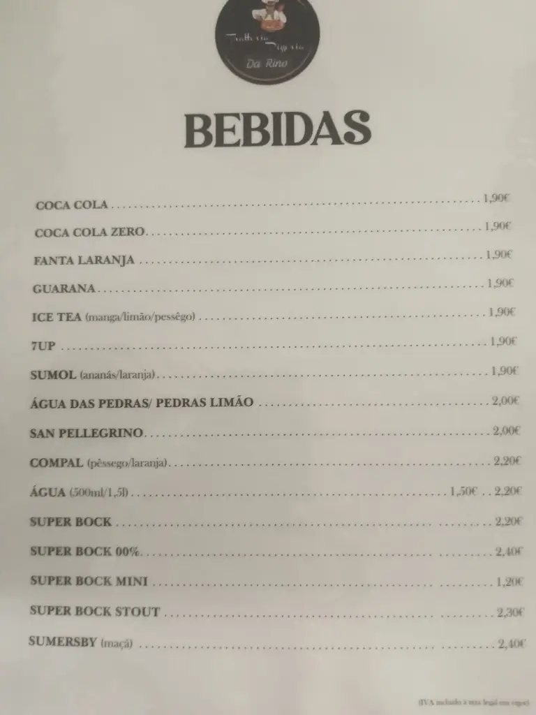 Menu_Pizzaria Trattoria da Rino_Póvoa de Lanhoso_immagine_1