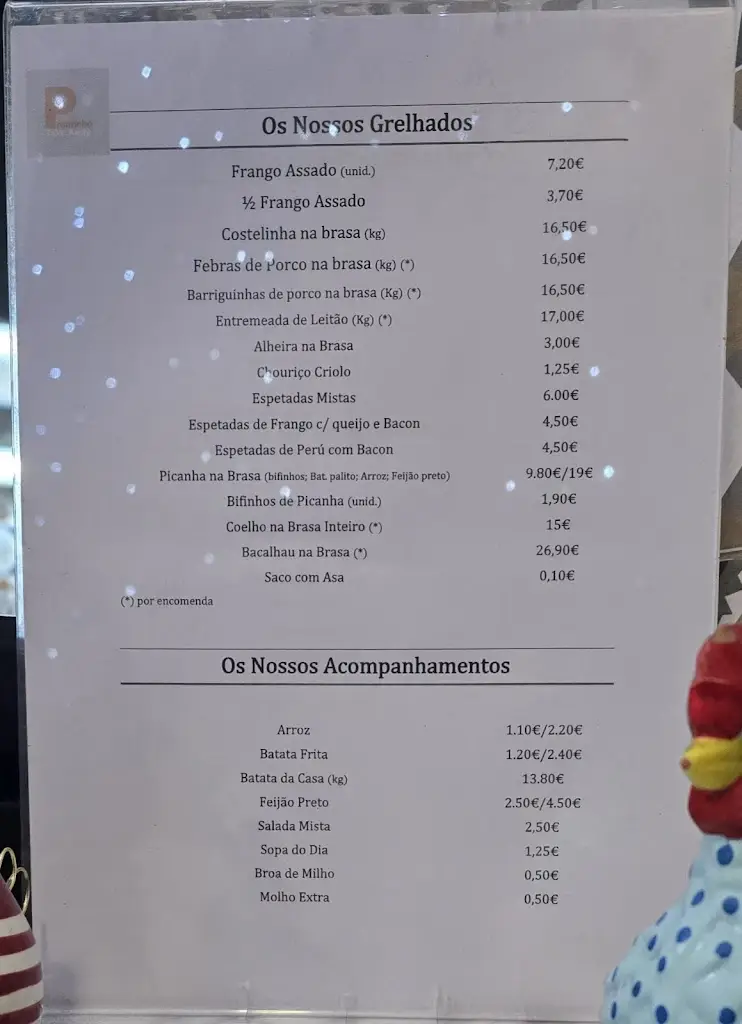 Menu_Prontinho Churrascaria_Póvoa de Lanhoso_immagine_1
