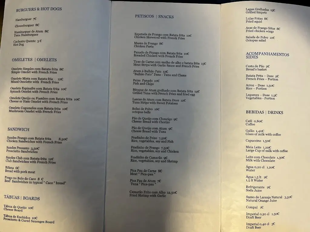 Menu_Atlântico Tea and Wine House_Madalena_immagine_1