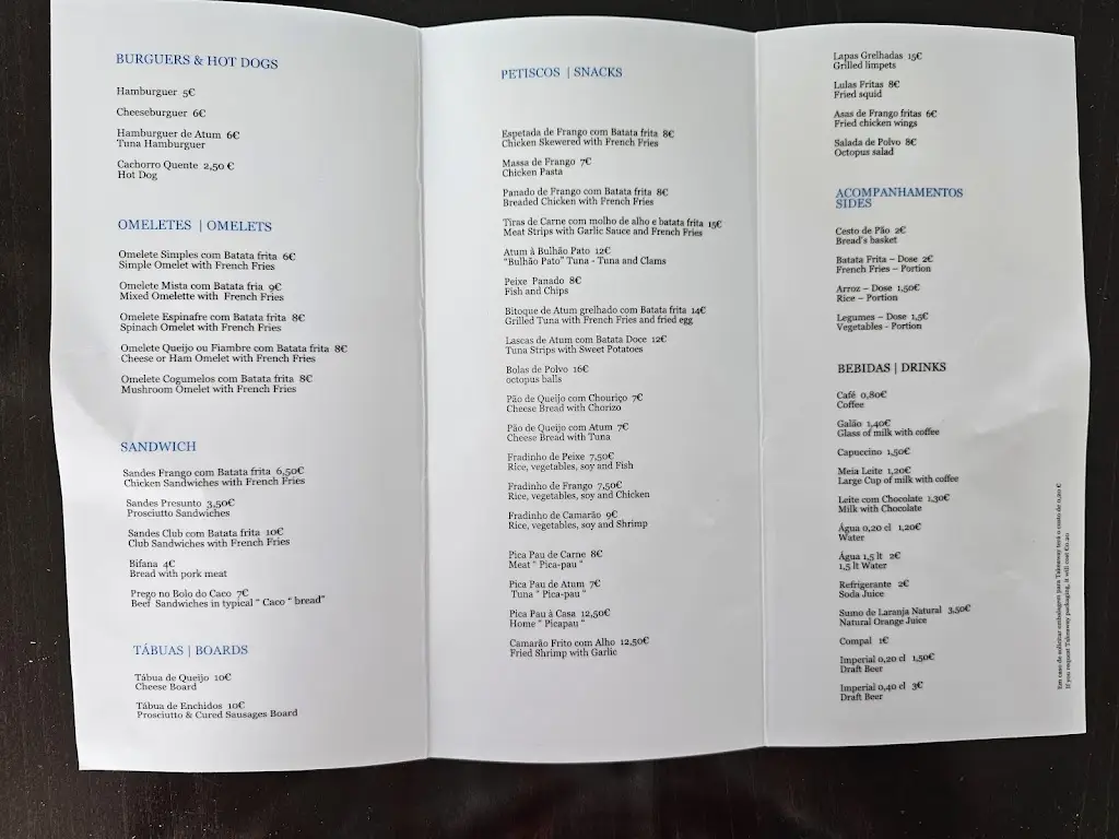 Menu_Atlântico Tea and Wine House_Madalena_immagine_2