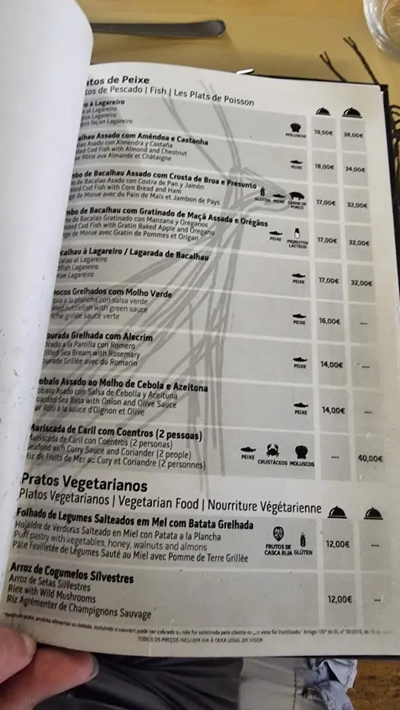 Menu_Restaurante Coa Museu_Vila Cova_immagine_3