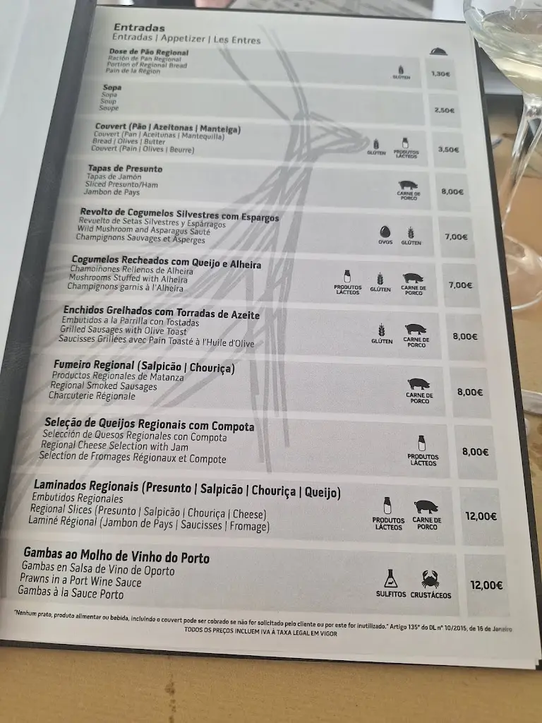 Menu_Restaurante Coa Museu_Vila Cova_immagine_4