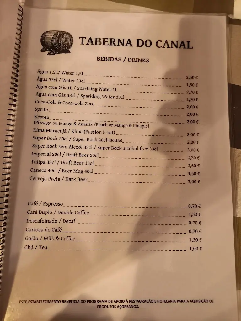 Menu_Taberna do Canal_Madalena_immagine_1
