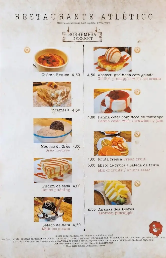 Menu_Restaurant Atletico_Horta_immagine_4