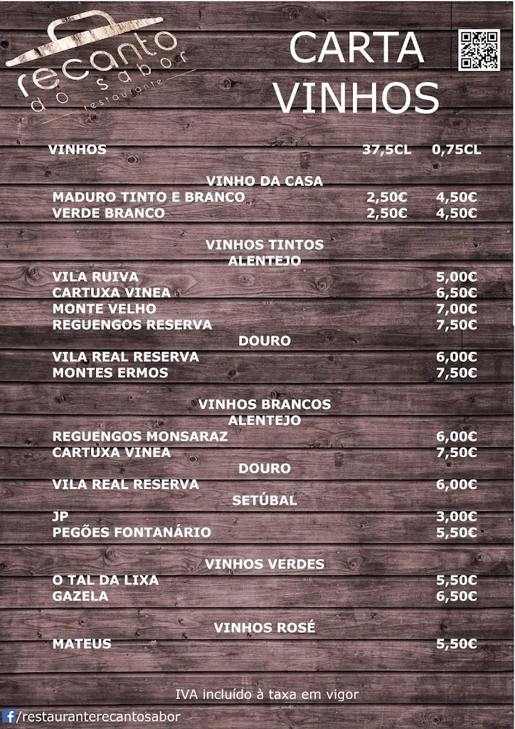 Menu_Restaurante Recanto do Sabor_Serzedo_immagine_3
