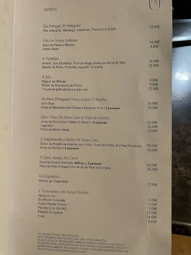 Menu_Divino Restaurant & Lounge_Serzedo_immagine_4