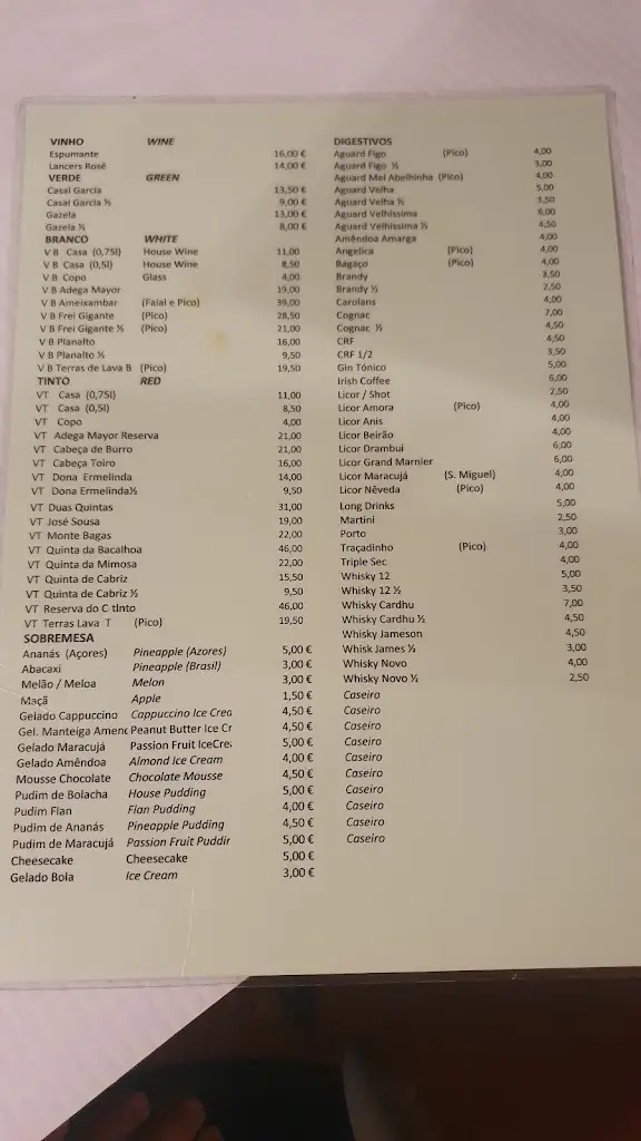 Menu_Canto da Doca_Horta_immagine_4