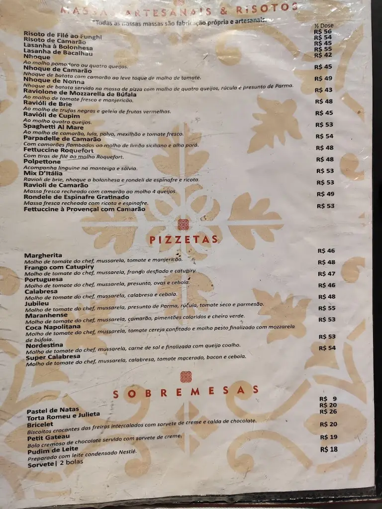 Menu_D'Várzea Restaurante_Várzea_image_1