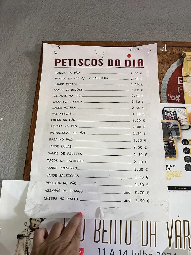 Menü_Adega Costa_Várzea_Bild_1