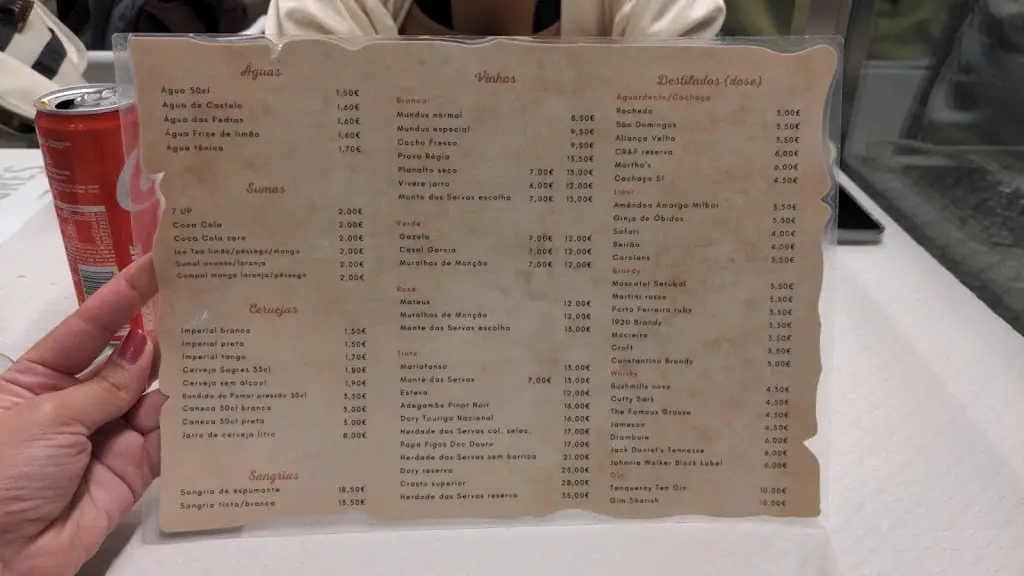 Menu_Cervejaria A Várzea_Várzea_immagine_3