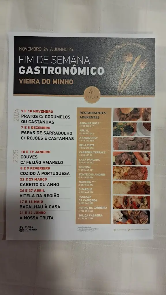 Menü_Restaurante O Central | ROC_Vieira do Minho_Bild_1