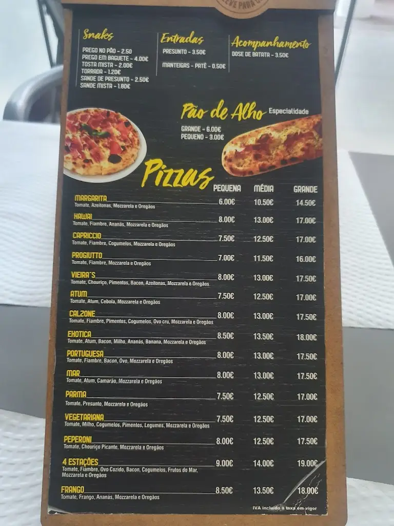 Menu_Vieira's Bar_Vieira do Minho_immagine_2