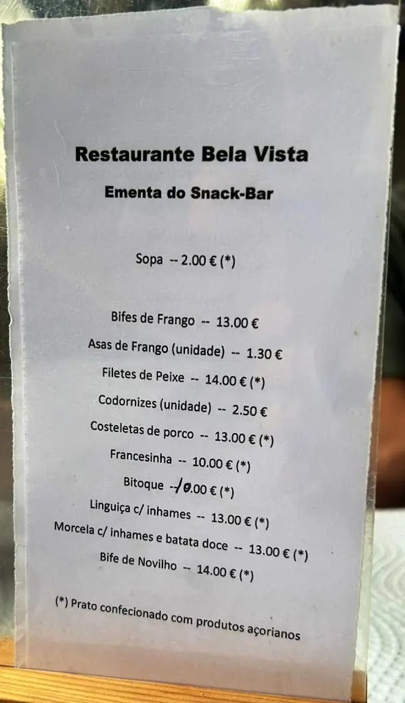 Menu_Restaurante Bela Vista_Horta_immagine_3