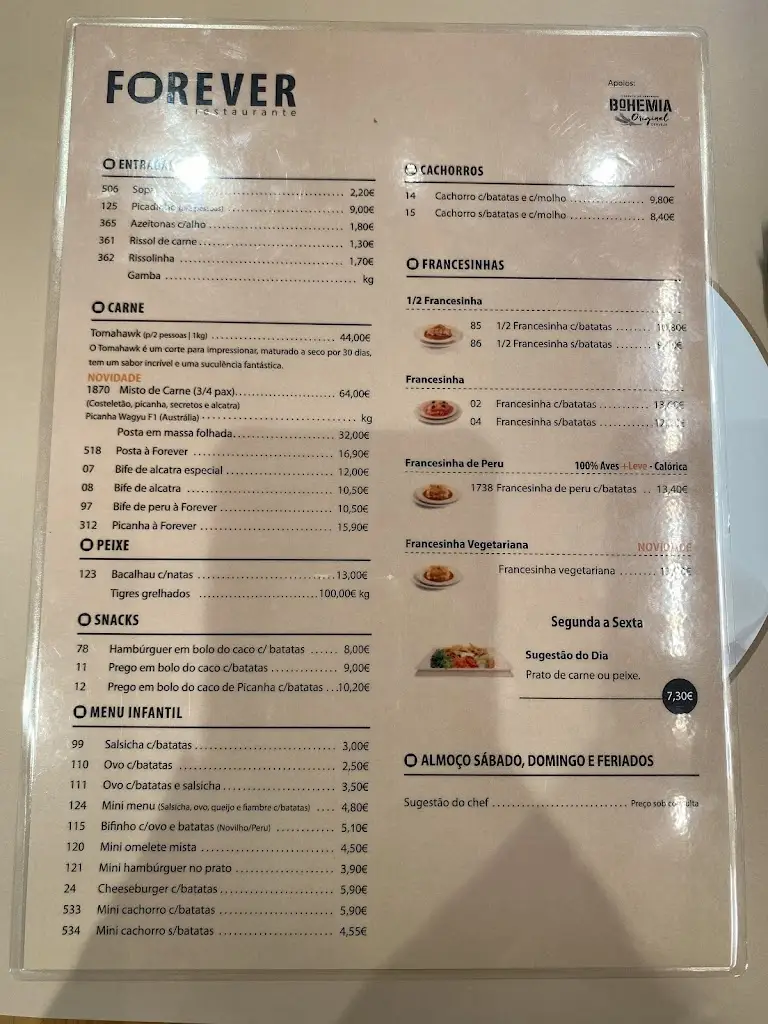 Menu_Forever - restaurante_Vila Nova de Famalicão_image_3