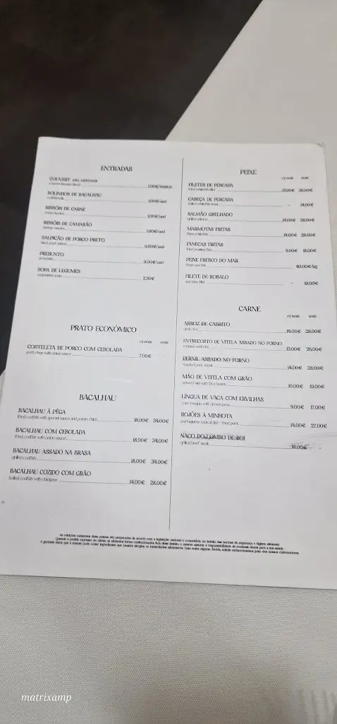 Menu_Restaurante Casa Pêga_Vila Nova de Famalicão_imagen_3