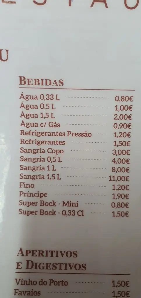 Menu_Restaurante Pensão St. António_Vila Nova de Famalicão_immagine_1