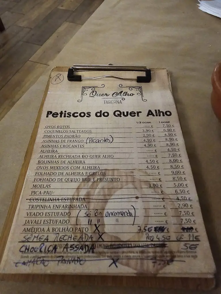 Menu_Taberna Quer Alho_Vila Nova de Famalicão_immagine_1