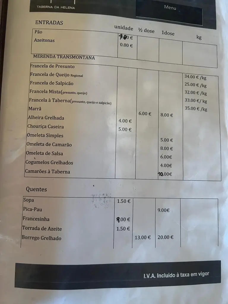 Menu_Taberna da Helena_Carrazeda de Anciães_immagine_1