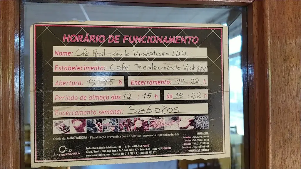 Menu_Café Restaurante - O Vinhateiro_Carrazeda de Anciães_immagine_1