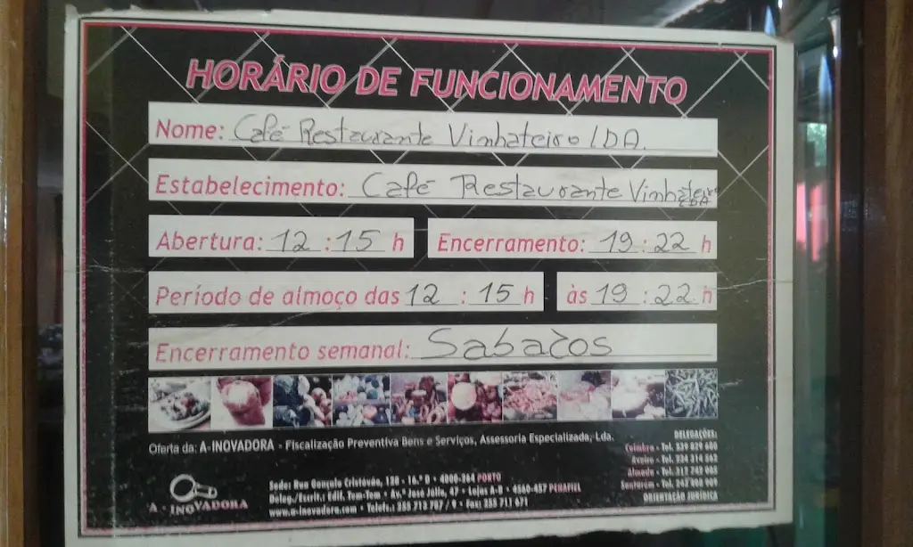 Menu_Café Restaurante - O Vinhateiro_Carrazeda de Anciães_immagine_2