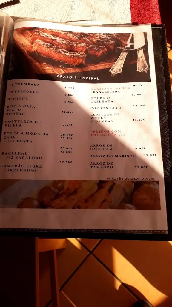 Menu_Churrasqueira Mateus_Carrazeda de Anciães_immagine_1