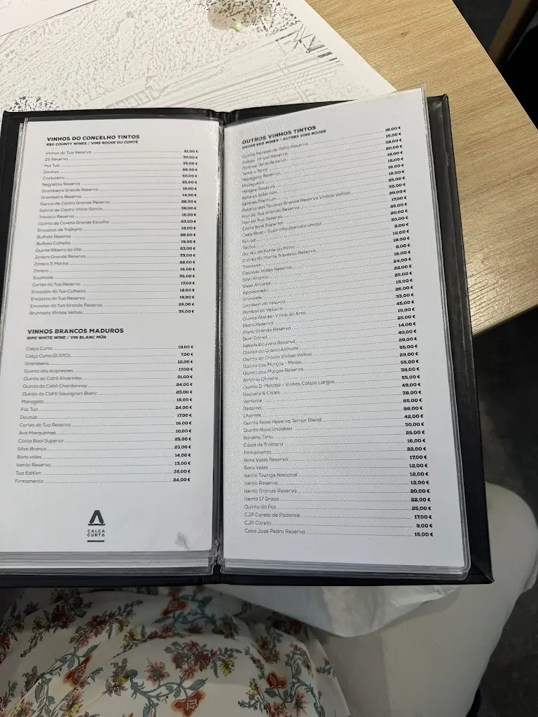 Menu_Restaurante Calça Curta_Carrazeda de Anciães_immagine_2
