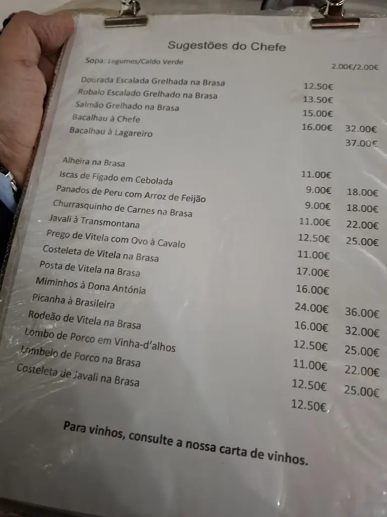 Menu_Restaurante Dona Antónia_Macedo de Cavaleiros_imagen_1