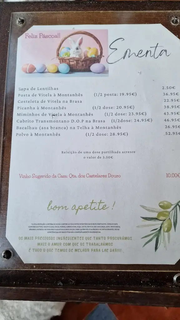 Menü_O Montanhês_Macedo de Cavaleiros_Bild_3