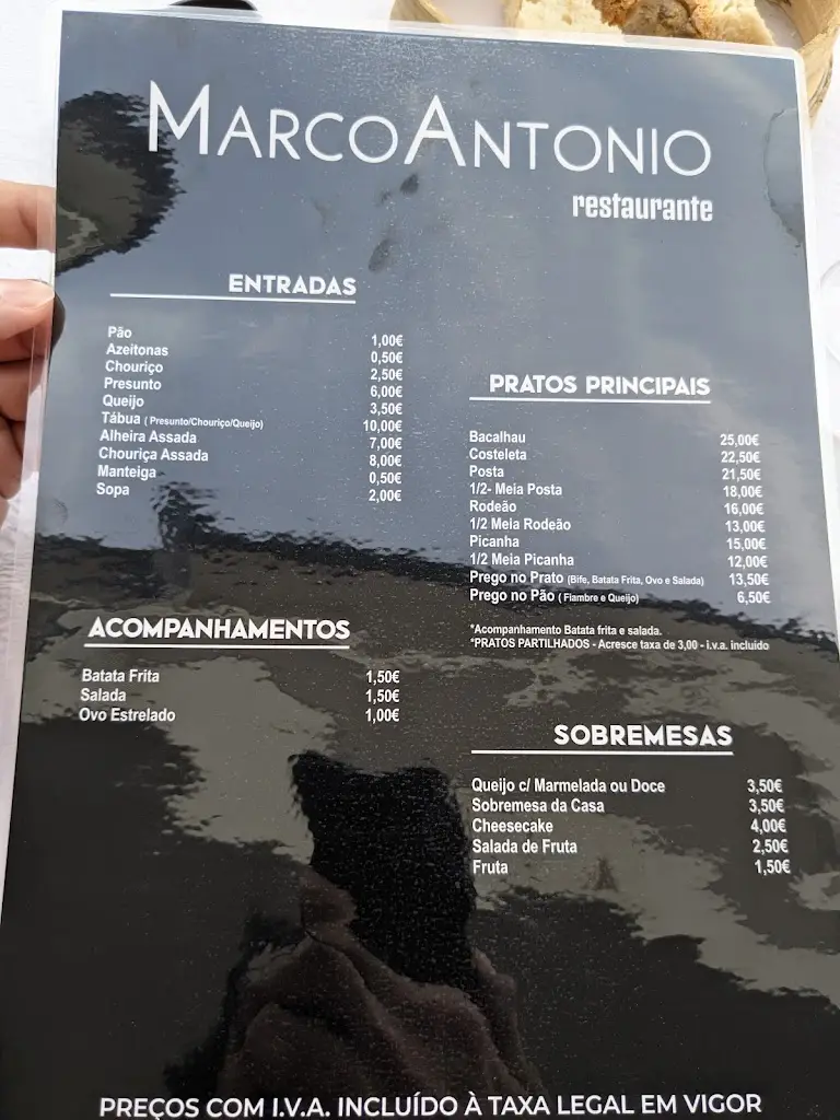 Menu_Restaurante Marco António_Macedo de Cavaleiros_imagen_2