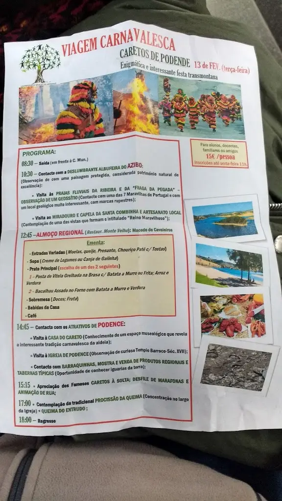 Menu_Monte Velho_Macedo de Cavaleiros_immagine_1