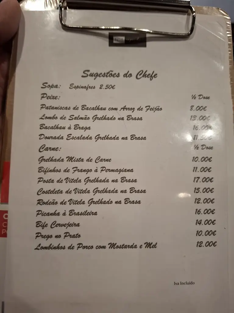 Menu_Capricho restaurante_Macedo de Cavaleiros_immagine_1