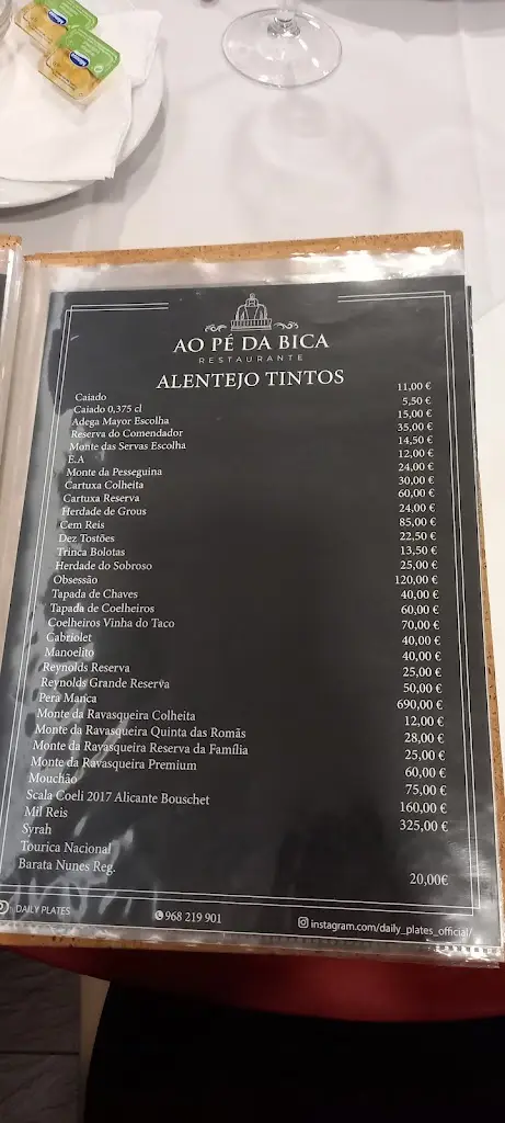Menu_Ao Pe Da Bica_Aldeia de Joanes_image_4