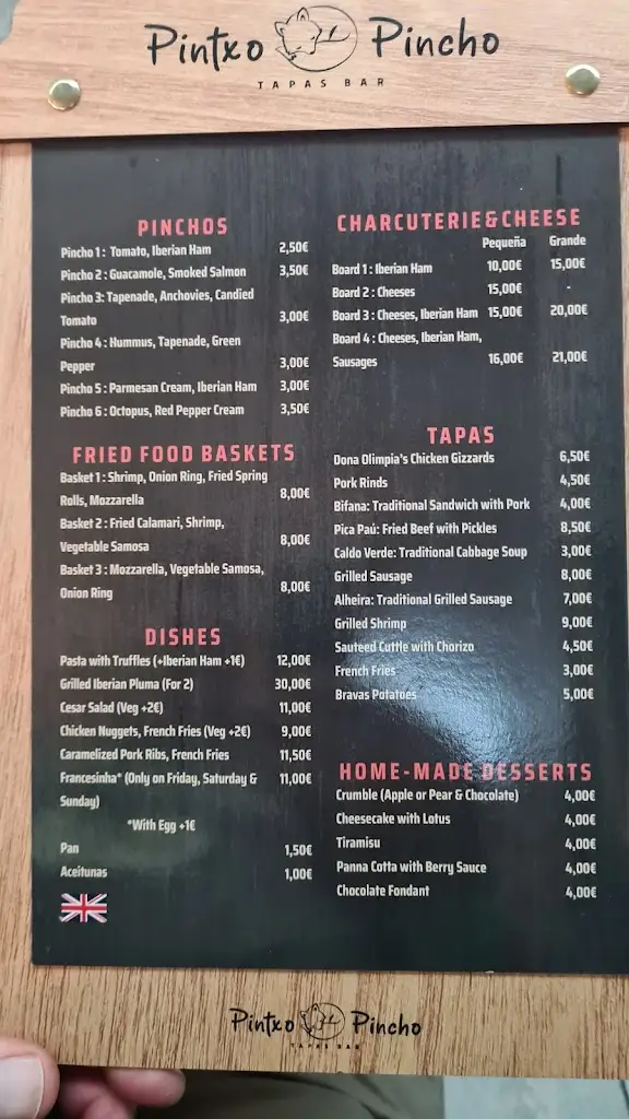 Menu_Pintxo Pincho_Mogadouro_immagine_2