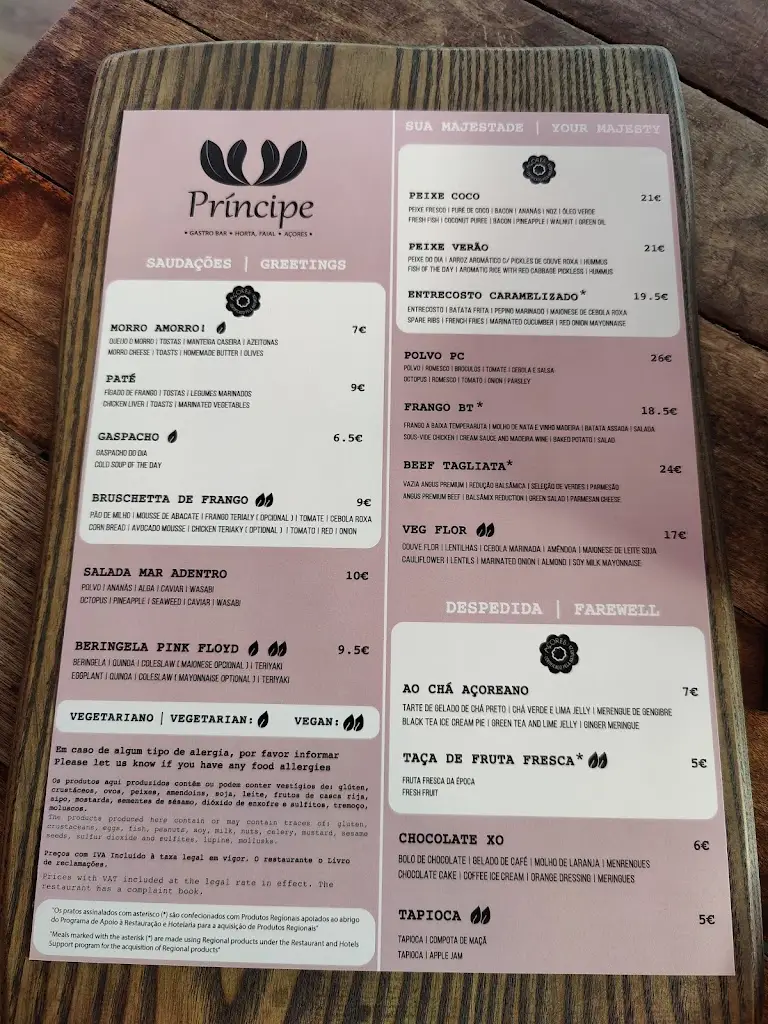 Menu_Gastro bar Príncipe_Horta_image_2